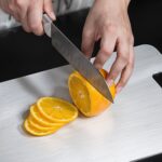 Premium Stainless Steel Cutting Board 229mm x 330mm (1 Pc) - Image 3