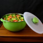 Apex 2200ml Microwave-Safe Plastic Serving Bowl with Lid (1 Pc) - Image 3