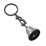 Metal Small Temple Bell Keychain, Motorcycle Bell Keychain (1 Pc / Mix Color) - Image 5