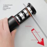 3-Stage Knife Sharpener, Knife grinder Three-sided blade for both water (1 Pc) - Image 4