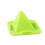 Virgin Mobile Accessories Universal Portable Four-Sided Pyramid Shape Desktop/ Table Mobile Holder Stand (1 Pc) - Image 5