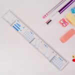 Multifunctional Transparent Plastic Geometry Ruler (1 Pc) - Image 6