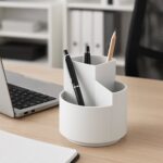Plastic Rotatable Pen Holder, Pencil Marker Holder (1 Pc) - Image 6
