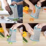 Ritu Heavy-Duty 7-in-1 Multipurpose Stainless Steel Hexagonal Grater - Image 3