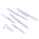 Marble Coated Stainless Steel Kitchen Knife Set (6 Pc) - Image 5