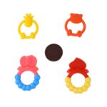 Silicone Baby Teething Toys (1 Pc / Mix Design) - Image 6