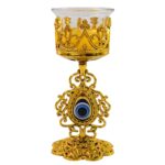 Flower Diwali Candle Holder with Plastic Stand (1 Set) - Image 5