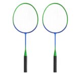 2 Pc Lightweight Kids Badminton Racket Set with Carry Bag - Image 5