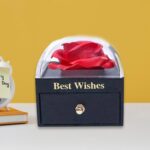 Preserved Eternal Rose Flower Gift Box Drawer (1 Pc) - Image 5