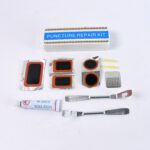 Bicycle Tire Repair Kit Puncture Repair Set with Adhesive Portable Tools