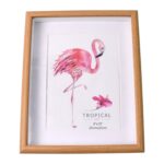 Creative Solid Wooden Photo Frame (Mix Design & Size / 1Pc) - Image 6