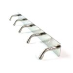 Stainless Steel Wall Mounted Coat 5 Hook Rack (26x3 / 1 Pc) - Image 6