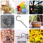 Eye Hooks Screw in Heavy Duty, Stainless Steel Eye Bolts Screw (7 Pc Set) - Image 3