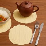 Silicone Leaf Design Coaster Set (2 Pc) - Image 6