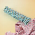 Clothesline Rope with 6 Clips – 6 Meter Approx Heavy Duty Laundry Drying Rope with Clip - Image 3