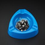 Oblivion Durable Plastic Ashtray with Wide Bowl and Triple Cigarette Holder Slots (1 Pc) - Image 7