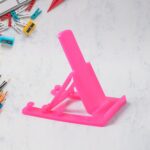 Adjustable Foldable Plastic Mobile Phone Stand Holder (1 Pc) - Image 3