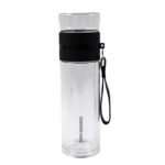 Outdoor Sport Glass Water Bottle With Steel Lid / 500 Ml Approx) - Image 5