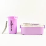 Multi-Functional 1 Set Leakproof Lunch Box with Cutlery & Tumbler - Image 5