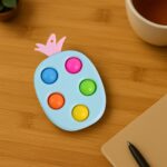 Silicone Push Pop Keychain Toy for Kids (1 Pc) - Image 3