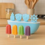 Creative Boat-Shaped Ice Cream Mould with Cute Piggy - Image 3