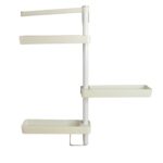 Kitchen Organization Rotating Shelf Storage Racks Multipurpose Adjustable (1 Set) - Image 5