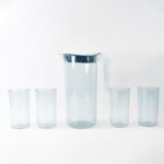 Apex Crystal Premium Jug with Lid & 4 Pcs Glass (1500 ML / 300 ML Approx / 5 Pcs Set) - Image 5