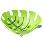 Leaf-Shaped Plastic Fruit Basket (1 Pc) - Image 5