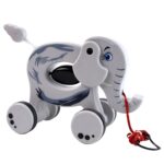 Pull Along Toddler Toy, Pull Along Toy with Attractive Design (Elephant) - Image 5