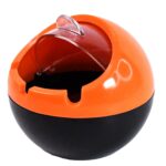 Ball Ashtray PP Plastic Windproof with Lid Indoor Outdoor Patio Car Portable Ashtray - Image 5