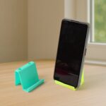Multifunctional Plastic Mobile Phone Stand & Pen Holder (2 Pc & mix color) - Image 3
