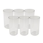 Apex Clear Plastic Tumbler / Glass Set – 6-Piece Unbreakable - Image 5