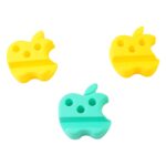 Multi-Functional Apple-Shaped Plastic Mobile Stand with Pen Holder (3 Pc / Mix Color) - Image 5