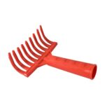 Heavy Duty Plastic Garden Hand Rake – 9-Tooth Cultivator Tool (1 Pc) - Image 5