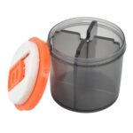 Plastic 4 Section Pill Box Organizer (1 Pc / Mix Color) - Image 5