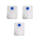 3-Piece Self-Adhesive Wall Hooks Set - Image 5