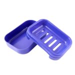 Premium Quality Rectangular Blue Plastic Soap Case (1 Pc) - Image 5