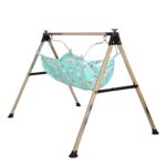 Baby Boy's and Girl's Portable Folding Swing Stainless Steel Stand (1 Pc) - Image 5
