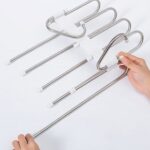 5 in 1 Stainless Steel Foldable Hangers for Clothes Hanging - Image 4