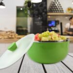 Apex 2200ml Microwave-Safe Plastic Serving Bowl with Lid (1 Pc) - Image 4