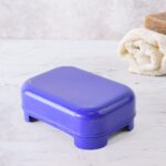 Premium Quality Rectangular Blue Plastic Soap Case (1 Pc) - Image 4