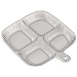 Plastic Kitchen Trays for Serving (4 Compartment / 1 Pc) - Image 5