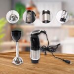 Stainless Steel Handheld Emulsion Blender With Four-blade Blade (1500W / 1 Pc) - Image 4