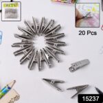 Cloth Drying Pins Stainless Steel Cloth Clips (20 Pcs Set) - Image 2