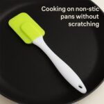 Silicone Cooking Spatula for Baking (1 Pc / 18 Cm / Mix Color) - Image 4