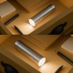 Portable Mini Torch, Super-Bright Mini 6 LED Bulb Pocket Torches - Small Keyring Torch Flashlight for Camping, Hiking, DIY, Travelling, Outdoors and More 3 Battery operated (Battery not included / 1 pc / Mix Color ) - Image 4