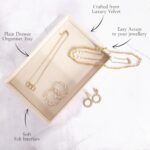 Velvet Jewellery Tray 21x12Cm (1Pc) - Image 4