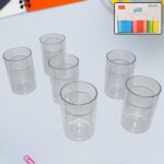 Apex Everyday Plastic Glass Set – 6 Pieces Lightweight & Unbreakable