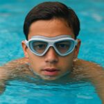 Premium Wide Vision Swimming Goggles With protective hard case (1 Pc) - Image 3