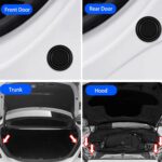Rubber Car Door Shock Absorber Car Door Protection Sticker (1 Pc) - Image 3